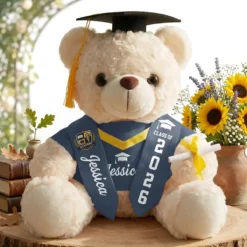 Custom Graduation Plush Bears