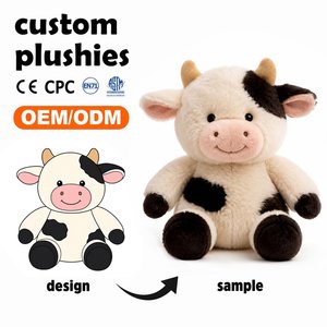 OEM Custom Farm Bull Cow Plush Toy