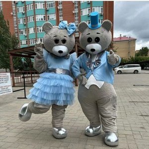 Advertising Bear Plush Anime U-Shaped Pillow Custom Cosplay