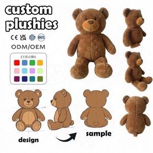 Custom Plush Toy Manufacturer Made Mini Classic Teddy Bear Corporate Event Giveaways