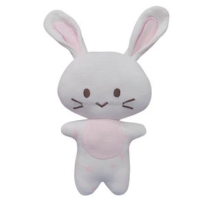 Organic Cotton Baby Bunny Squeaky Toy