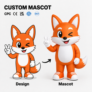 Animal Air Blow Up Inflatable U-Shaped Pillow Adult Cartoon Custom
